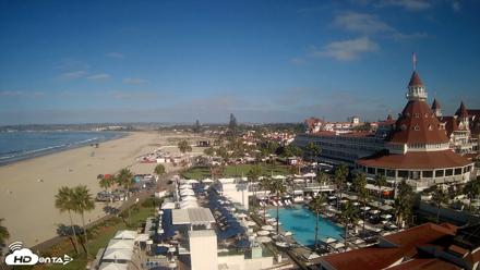 Hotel Del Coronado 4K Fixed Live Cam - Sep 2, 2026, 8:58am PDT