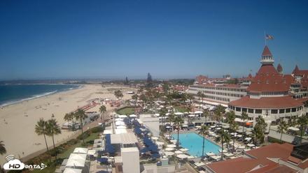 Hotel Del Coronado 4K Fixed Live Cam - Sep 1, 2026, 12:12pm PDT
