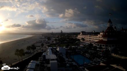 Hotel Del Coronado 4K Fixed Live Cam - Sep 16, 2026, 6:27pm PDT