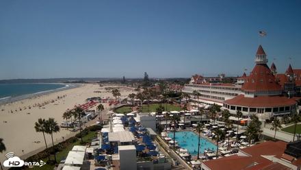 Hotel Del Coronado 4K Fixed Live Cam - Aug 11, 2026, 2:32pm PDT