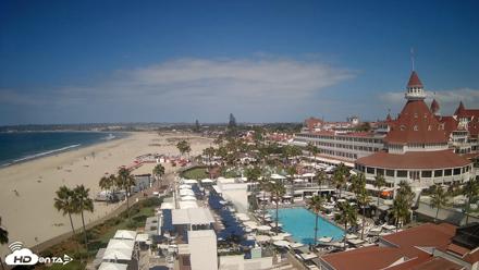 Hotel Del Coronado 4K Fixed Live Cam - Sep 17, 2026, 11:17am PDT