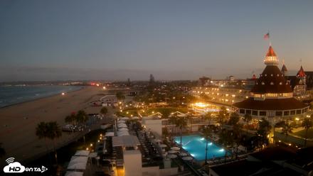 Hotel Del Coronado 4K Fixed Live Cam - Sep 3, 2026, 6:06am PDT