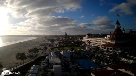 Hotel Del Coronado 4K Fixed Live Cam - Sep 3, 2026, 6:12pm PDT