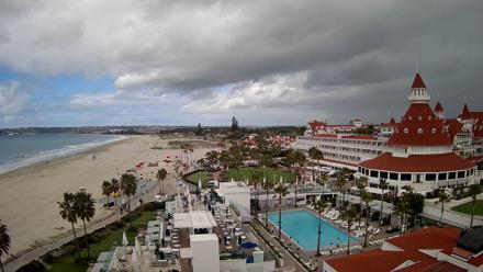 Hotel Del Coronado 4K Fixed Live Cam - Feb 19, 2026, 11:10am PST