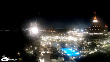 Hotel Del Coronado 4K Fixed Live Cam - Jul 2, 2026, 11:04pm PDT