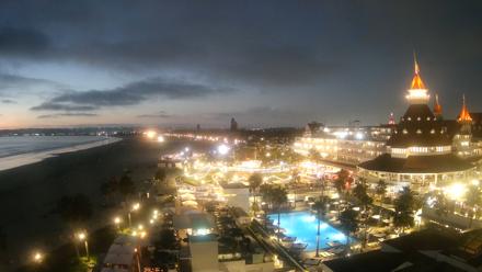 Hotel Del Coronado 4K Fixed Live Cam - Nov 8, 2025, 5:26pm PST