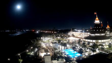 Hotel Del Coronado 4K Fixed Live Cam - Jan 31, 2026, 4:23am PST