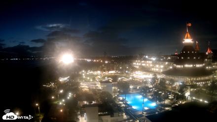 Hotel Del Coronado 4K Fixed Live Cam - Sep 19, 2026, 7:31pm PDT