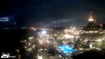 Hotel Del Coronado 4K Fixed Live Cam - Sep 16, 2026, 7:30pm PDT