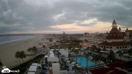 Hotel Del Coronado 4K Fixed Live Cam - Sep 4, 2026, 6:26am PDT