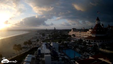 Hotel Del Coronado 4K Fixed Live Cam - Sep 16, 2026, 6:32pm PDT