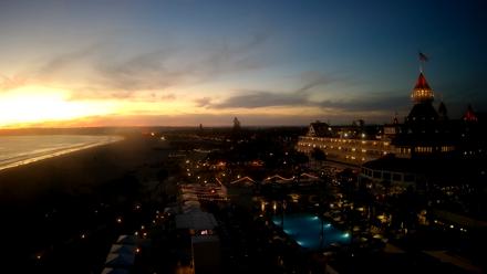 Hotel Del Coronado 4K Fixed Live Cam - Mar 21, 2026, 7:20pm PDT
