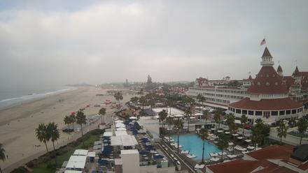 Hotel Del Coronado 4K Fixed Live Cam - Nov 12, 2025, 7:17am PST