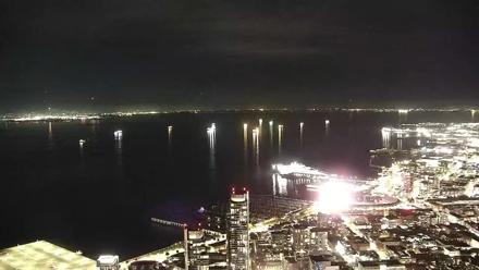 San Francisco Bay Southeast Live Webcam - Nov 10, 2025, 7:45pm PST