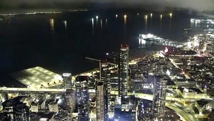 San Francisco Bay Southeast Live Webcam - Dec 16, 2025, 8:22pm PST