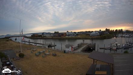 Point Roberts Marina SW Live Webcam - Jul 12, 2026, 7:53pm PDT