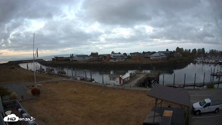 Point Roberts Marina SW Live Webcam - Sep 22, 2026, 6:56am PDT
