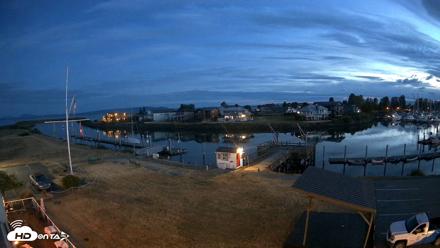 Point Roberts Marina SW Live Webcam - Jun 7, 2026, 10:04pm PDT