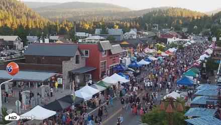Downtown Truckee California Live Webcam - Jul 23, 2026, 7:43pm PDT
