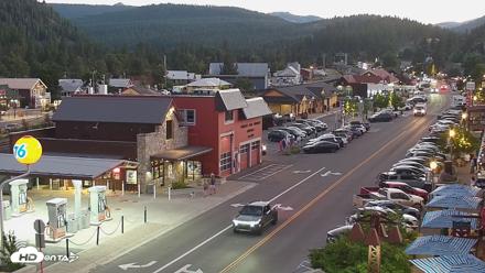 Downtown Truckee California Live Webcam - Jul 25, 2026, 8:36pm PDT