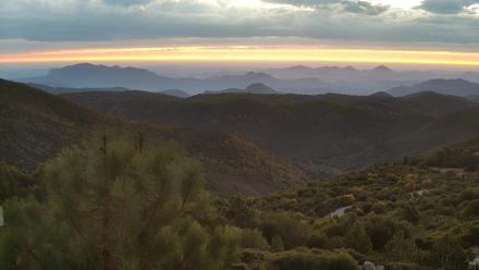 Cuyamaca Mountain Live Weather Cam - Oct 9, 2025, 6:35pm PDT