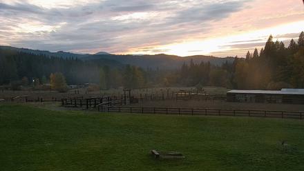 Greenhorn Ranch Live Horse Arena Cam - Oct 22, 2025, 6:30pm PDT
