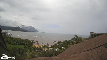 Hanalei Bay Resort - Kauai Hawaii Live Webcam - Oct 2, 2026, 12:54pm HST