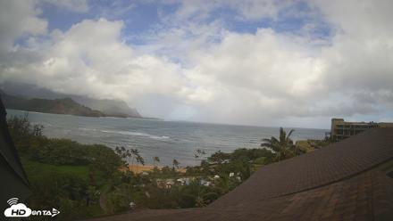 Hanalei Bay Resort - Kauai Hawaii Live Webcam - Sep 28, 2026, 9:43am HST