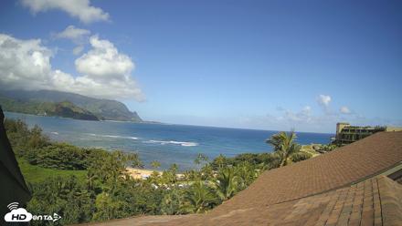 Hanalei Bay Resort - Kauai Hawaii Live Webcam - Sep 1, 2026, 9:43am HST