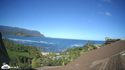 Hanalei Bay Resort - Kauai Hawaii Live Webcam - Oct 14, 2026, 8:56am HST