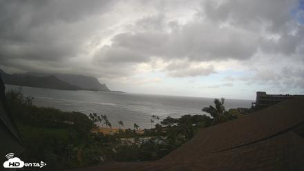 Hanalei Bay Resort - Kauai Hawaii Live Webcam - Sep 25, 2026, 7:57am HST