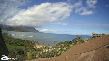 Hanalei Bay Resort - Kauai Hawaii Live Webcam - Oct 8, 2026, 10:24am HST