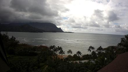 Hanalei Bay Resort - Kauai Hawaii Live Webcam - Feb 22, 2026, 3:50pm HST