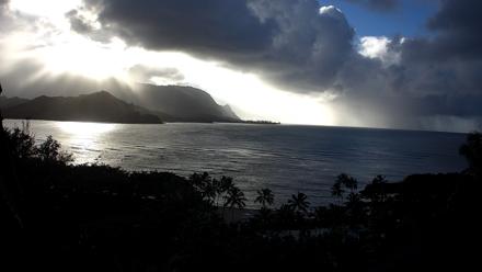 Hanalei Bay Resort - Kauai Hawaii Live Webcam - Oct 30, 2025, 5:11pm HST