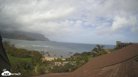 Hanalei Bay Resort - Kauai Hawaii Live Webcam - Sep 25, 2026, 10:12am HST