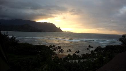 Hanalei Bay Resort - Kauai Hawaii Live Webcam - Nov 11, 2025, 5:42pm HST