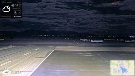 Minden-Tahoe Airport Live Webcam - Oct 22, 2026, 7:45pm PDT