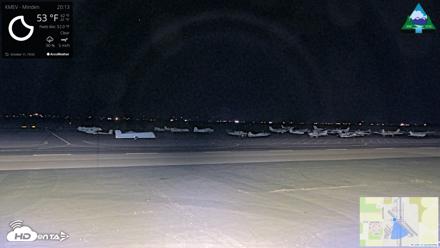 Minden-Tahoe Airport Live Webcam - Oct 11, 2026, 8:14pm PDT