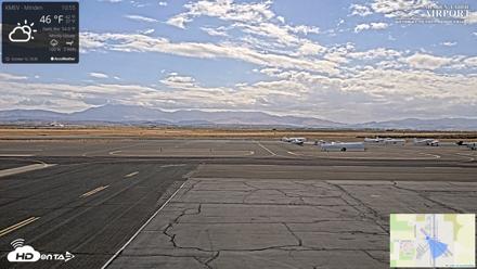 Minden-Tahoe Airport Live Webcam - Oct 12, 2026, 10:56am PDT