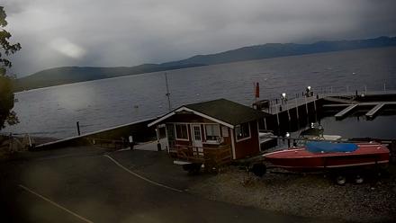 Obexer's Marina Lake Tahoe Live Webcam - Oct 22, 2025, 6:25pm PDT
