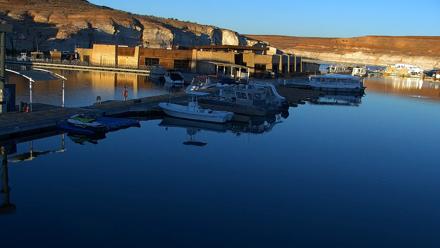 Lake Powell Antelope Point Marina Live Webcam - Dec 10, 2025, 7:46am MST