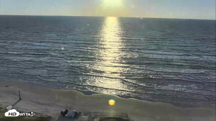 Port Aransas Beach - Sea Gull Condos Live Webcam - Oct 23, 2026, 8:09am CDT
