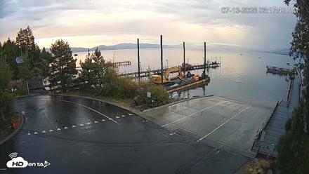 North Lake Tahoe Boat Ramp Live Webcam - Jul 13, 2026, 6:18am PDT