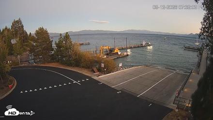 North Lake Tahoe Boat Ramp Live Webcam - Sep 12, 2026, 7:32pm PDT