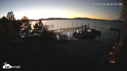 North Lake Tahoe Boat Ramp Live Webcam - Oct 18, 2026, 6:44am PDT