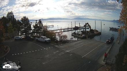 North Lake Tahoe Boat Ramp Live Webcam - Oct 9, 2026, 9:02am PDT