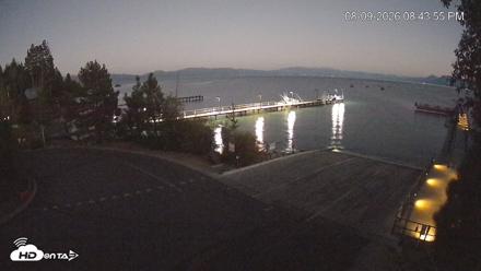 North Lake Tahoe Boat Ramp Live Webcam - Aug 9, 2026, 8:45pm PDT