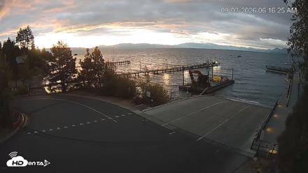 North Lake Tahoe Boat Ramp Live Webcam - Sep 3, 2026, 6:17am PDT