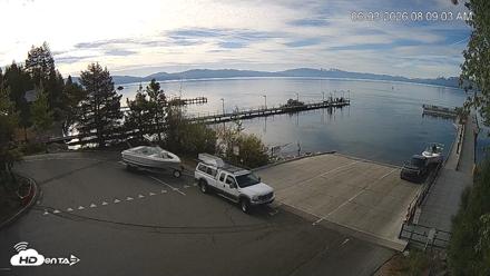North Lake Tahoe Boat Ramp Live Webcam - Jun 3, 2026, 8:09am PDT