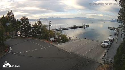 North Lake Tahoe Boat Ramp Live Webcam - Jul 5, 2026, 6:23am PDT